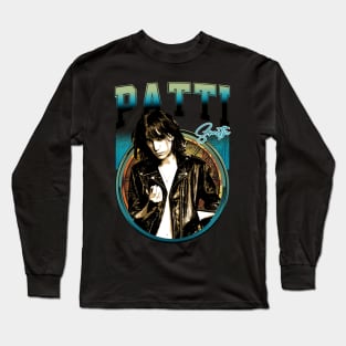 Muses and Musings Patti Smith's Creative Essence Long Sleeve T-Shirt